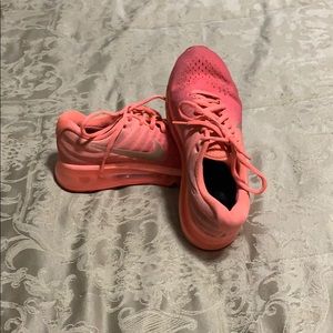 Peach Nike Airmax Shoes